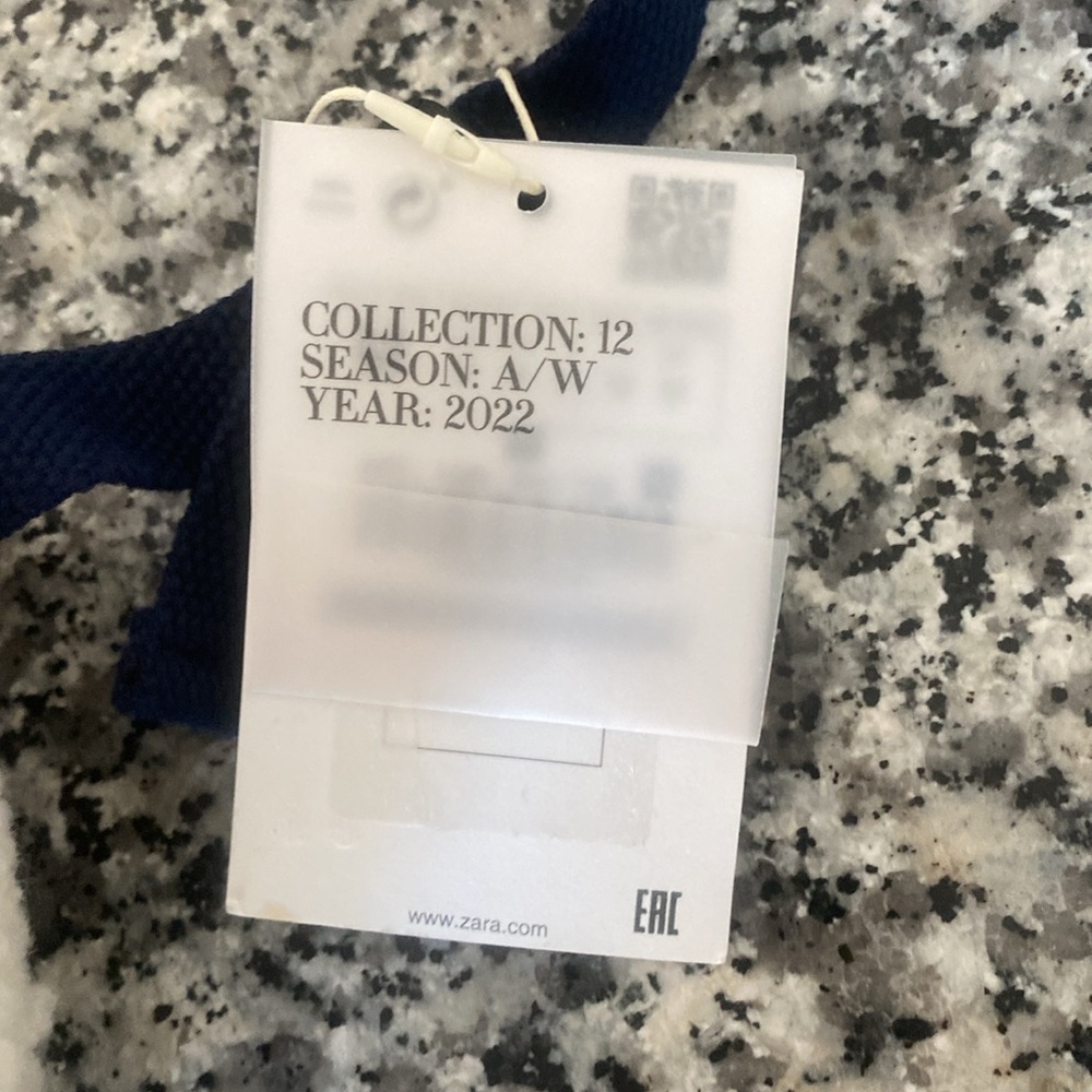 NWT ZARA fleece bag - Picture 5 of 11